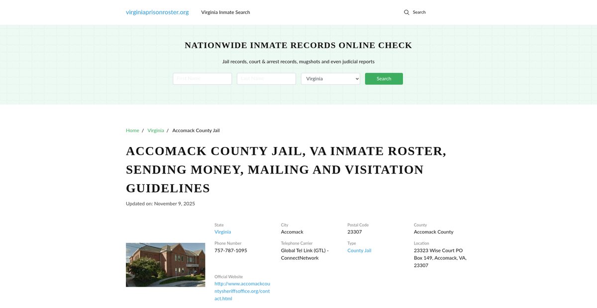 Preview of virginiaprisonroster.org