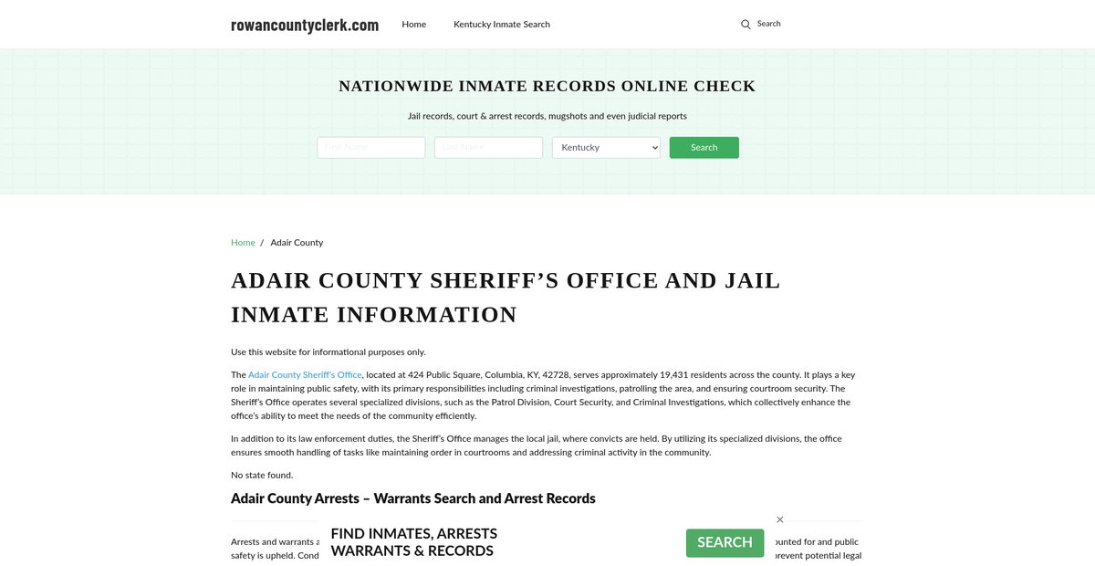 Preview of rowancountyclerk.com