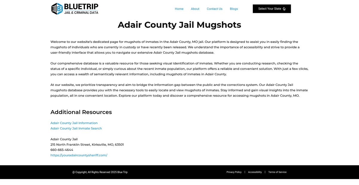 Preview of bluetrip.org