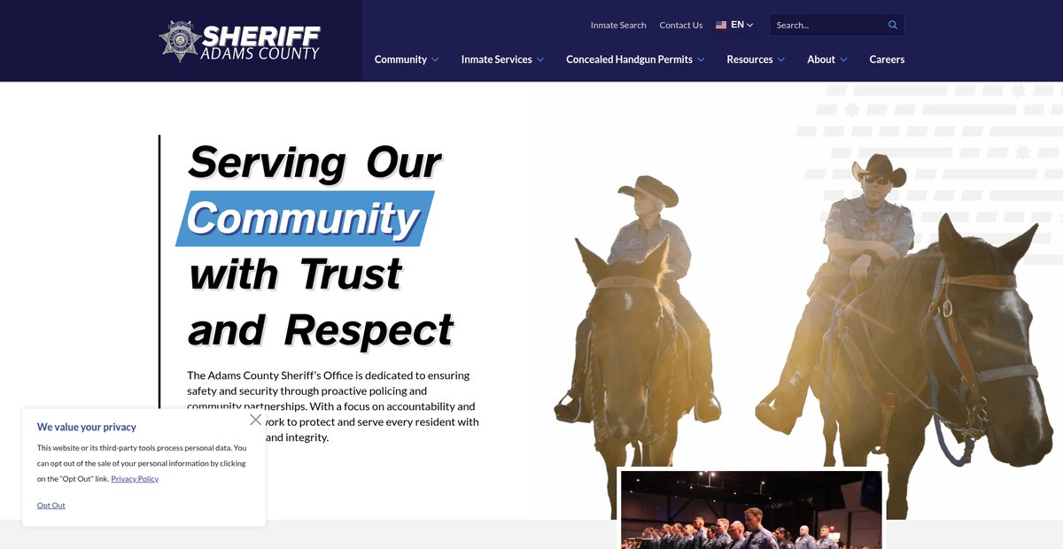 Preview of adamssheriff.org