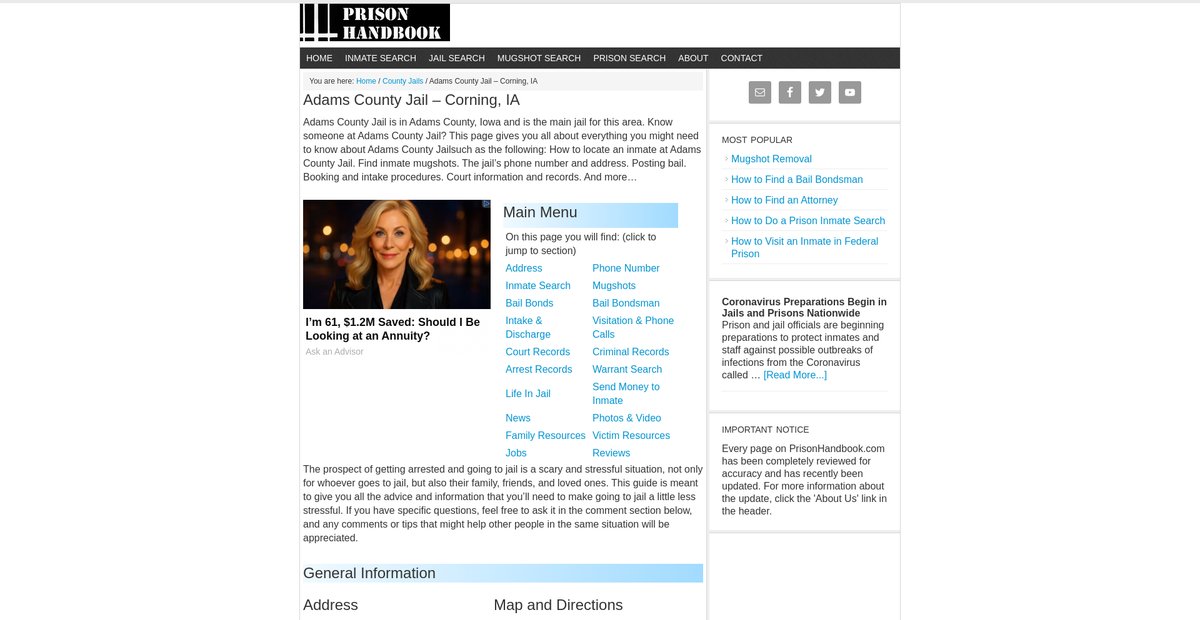 Preview of prisonhandbook.com