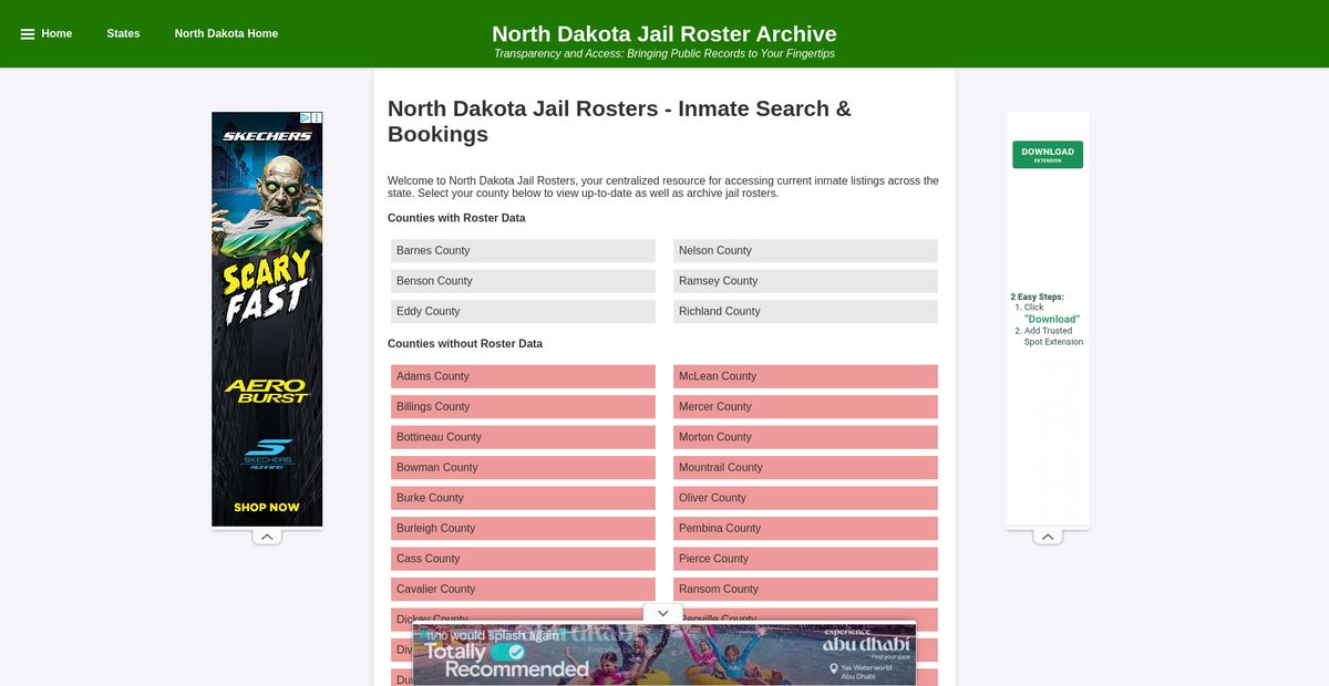 Preview of jailrosters.org