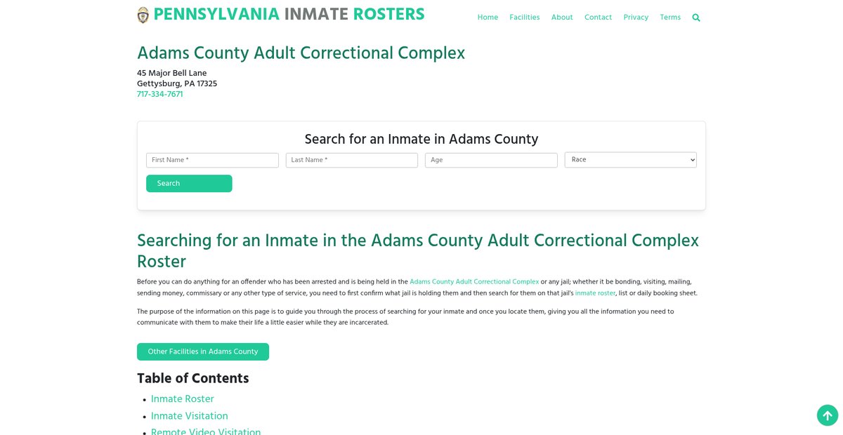 Preview of pennsylvaniainmaterosters.org