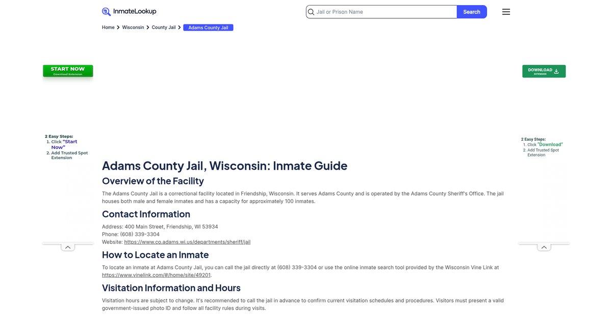 Preview of inmate-lookup.org