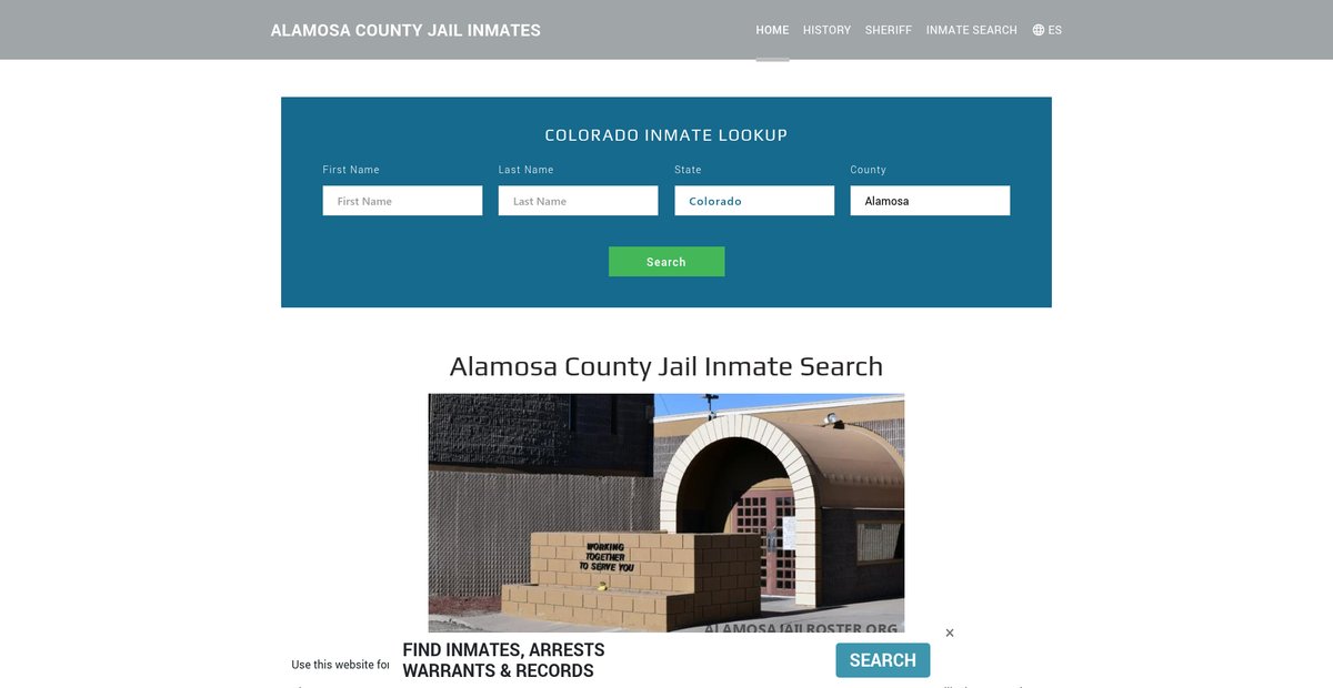 Preview of alamosajailroster.org