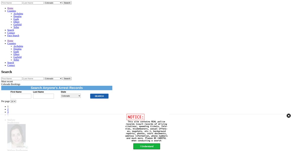 Preview of colorado.arrests.org