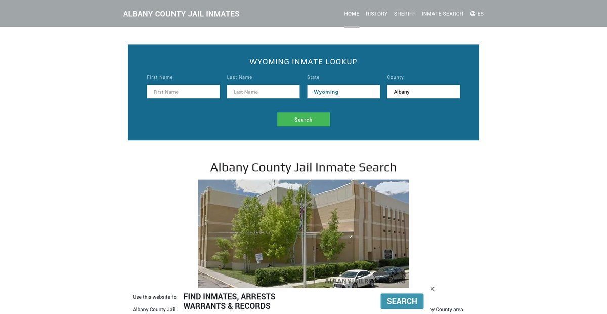 Preview of albanyjailroster.org