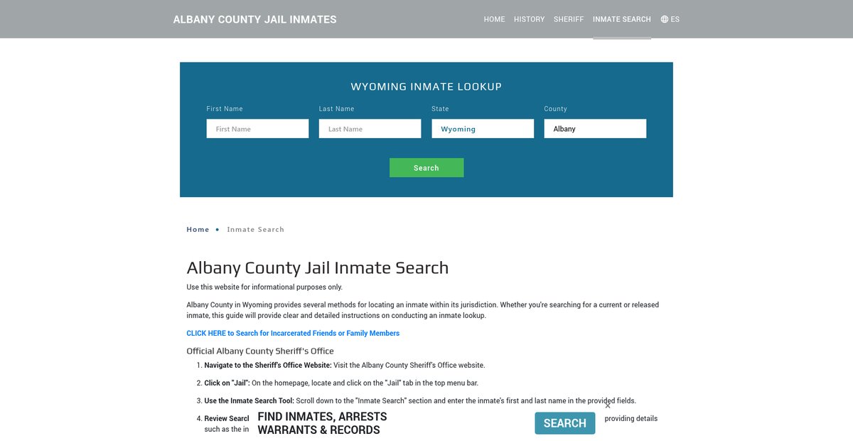 Preview of albanyjailroster.org