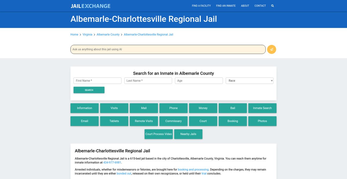Preview of jailexchange.com