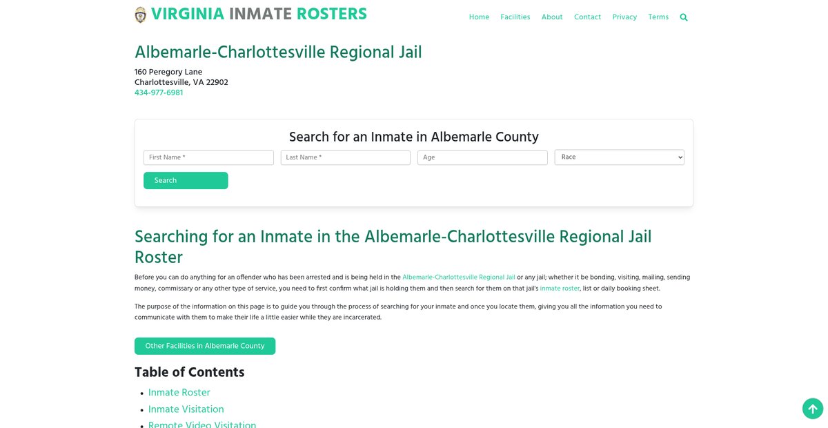 Preview of virginiainmaterosters.org