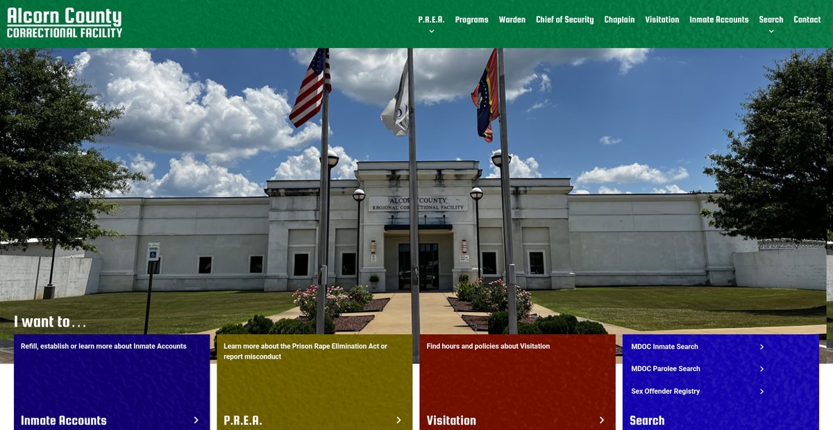 Preview of alcorncountycorrectionalfacility.com