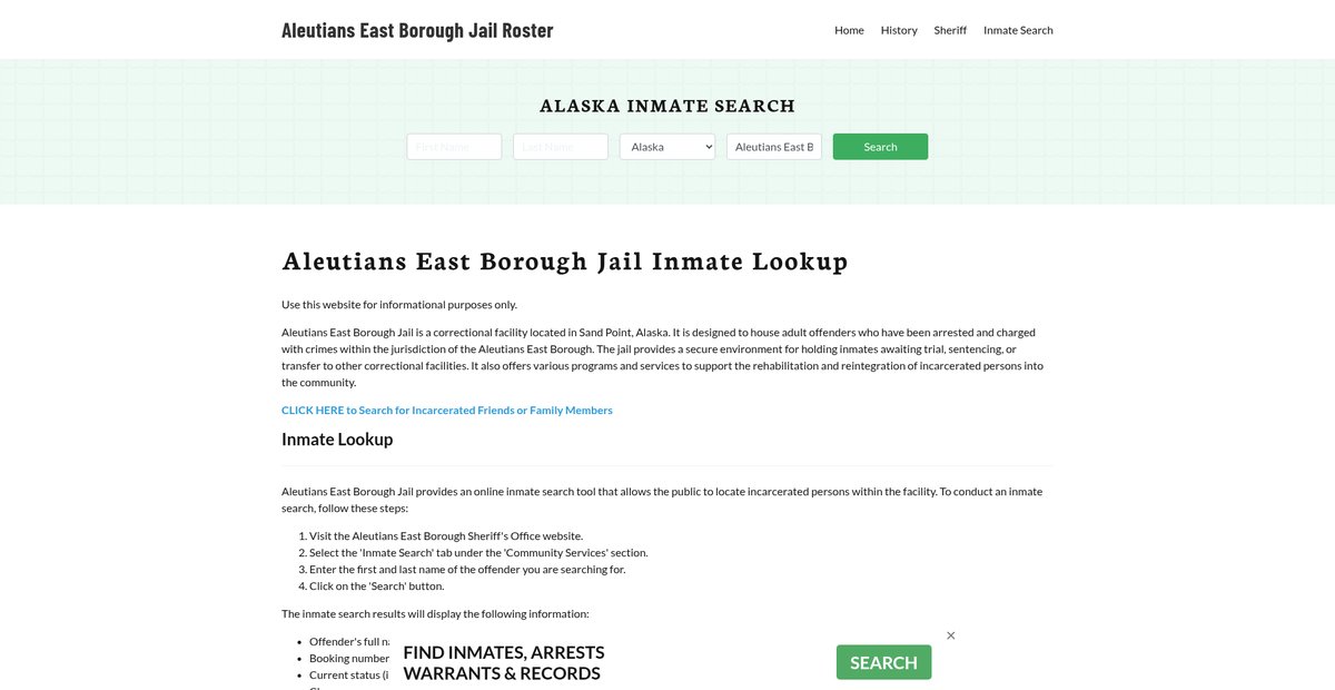 Preview of aleutianseastcountyjail.org