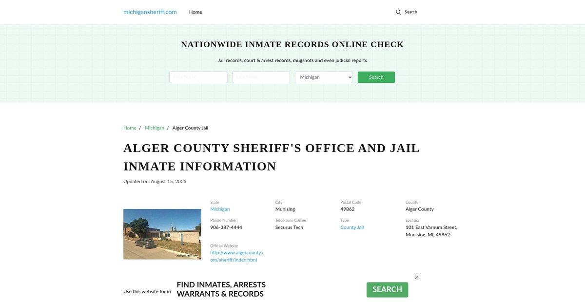 Preview of michigansheriff.com