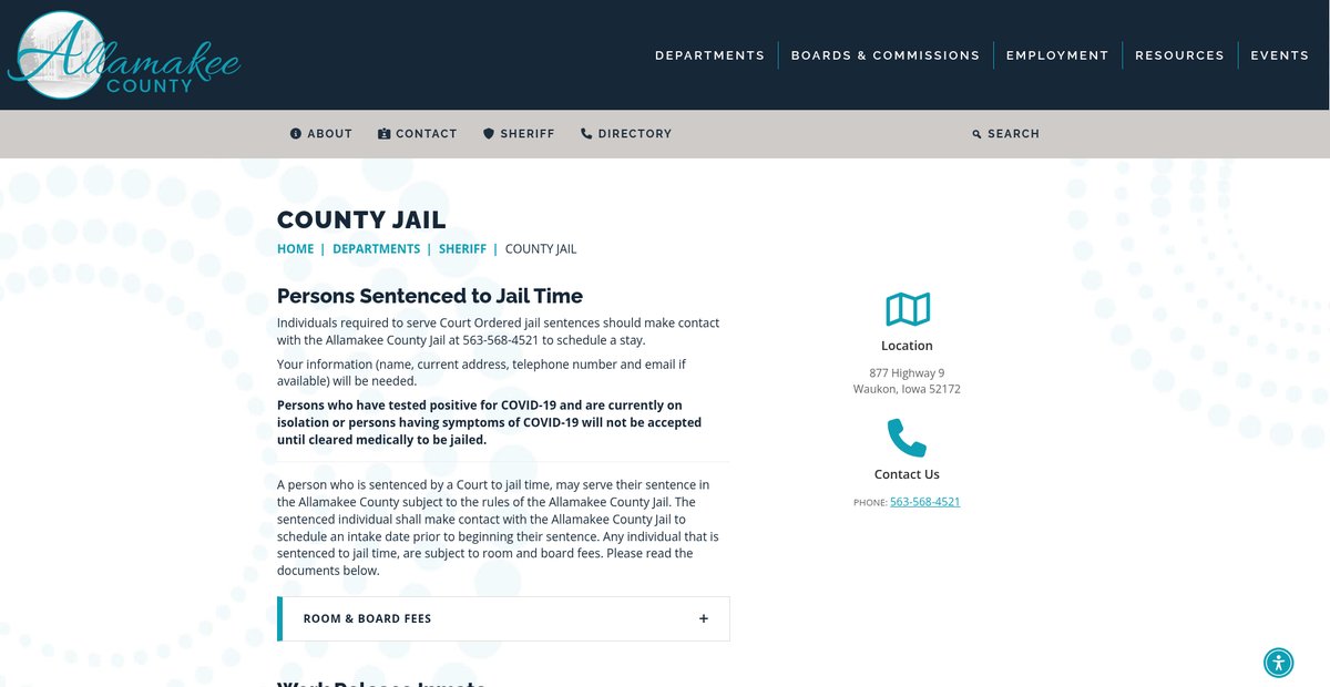 Preview of allamakeecounty.iowa.gov