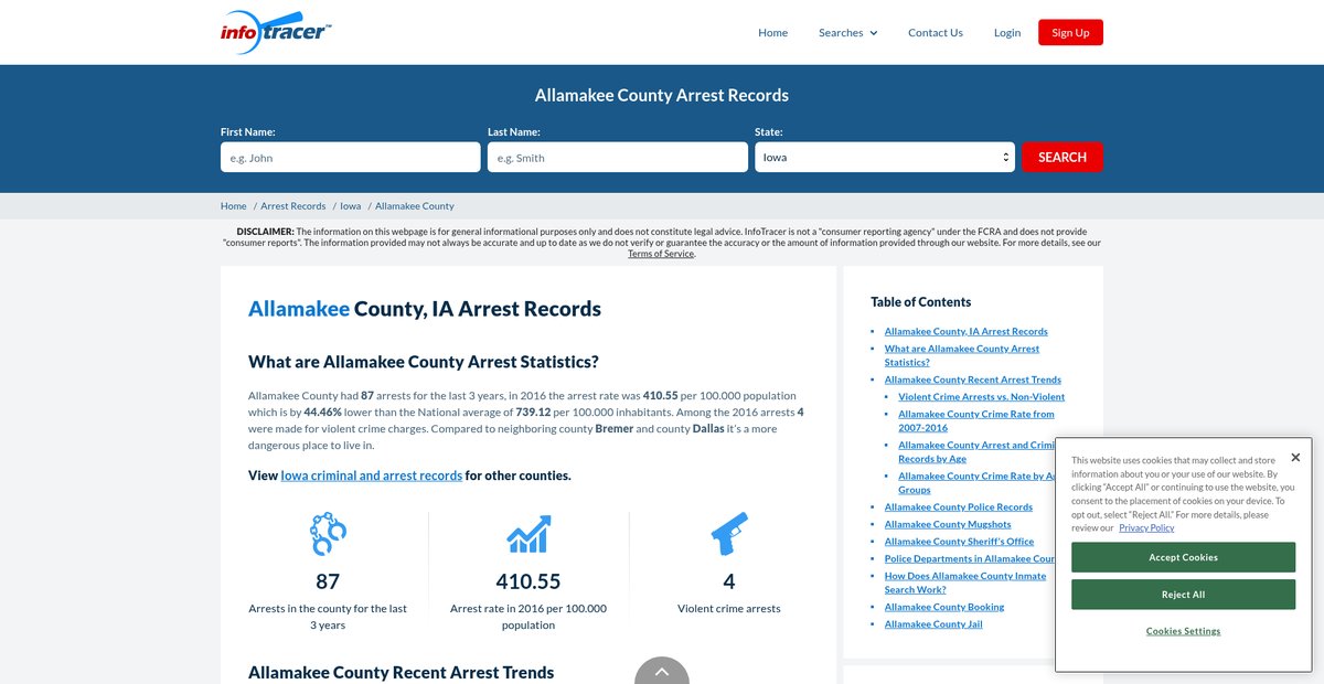 Preview of infotracer.com