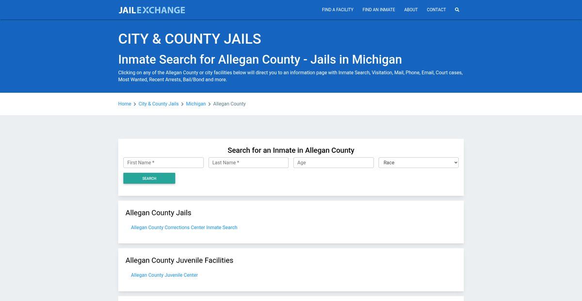 Preview of jailexchange.com