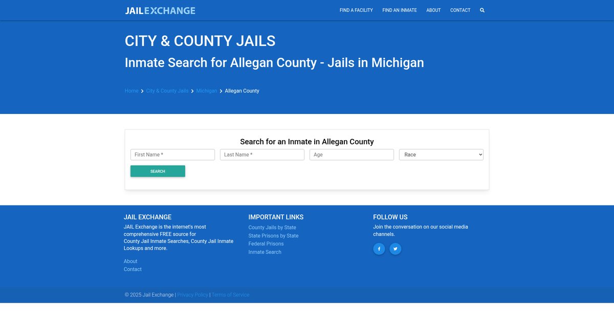 Preview of jailexchange.com