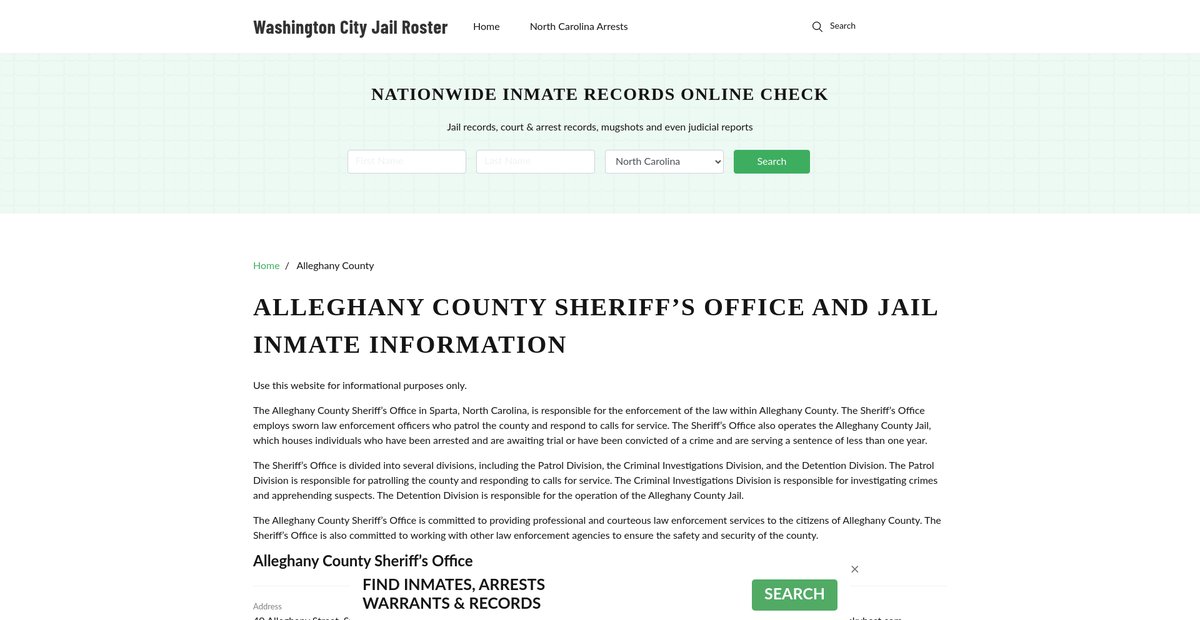 Preview of washington-nc.com