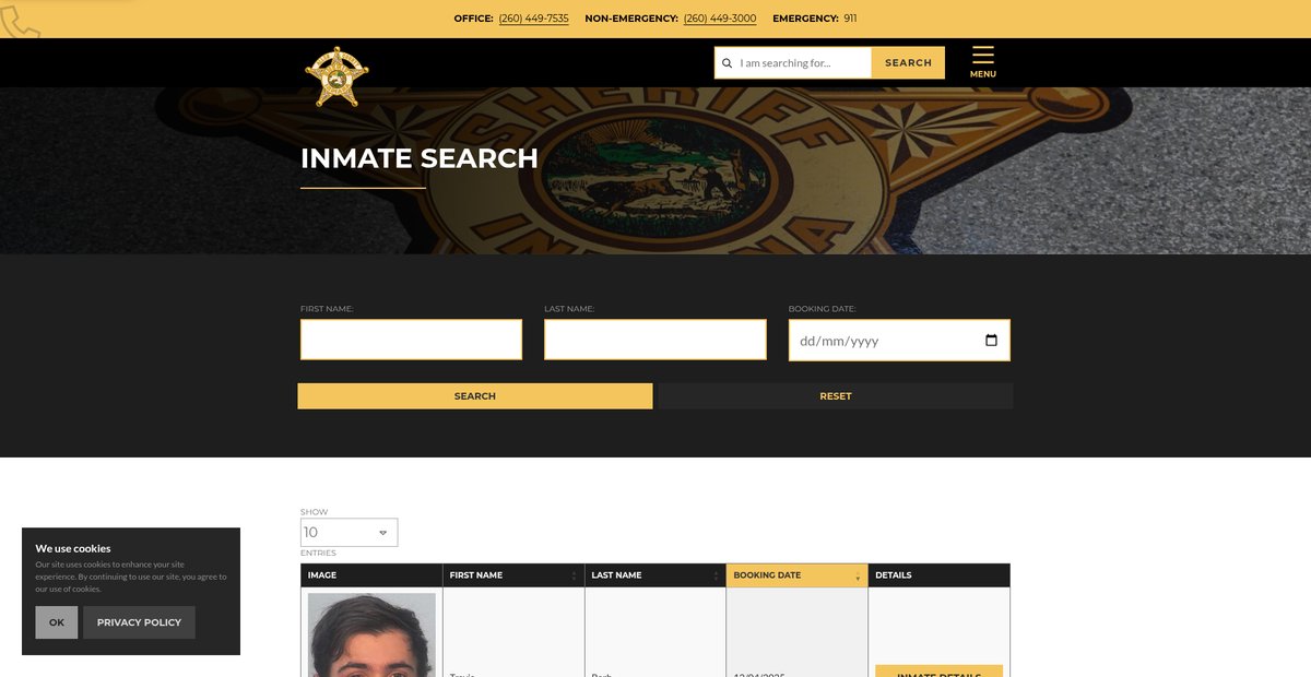 Preview of allencountysheriff.org