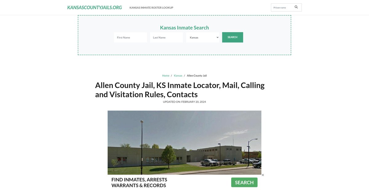 Preview of kansascountyjails.org