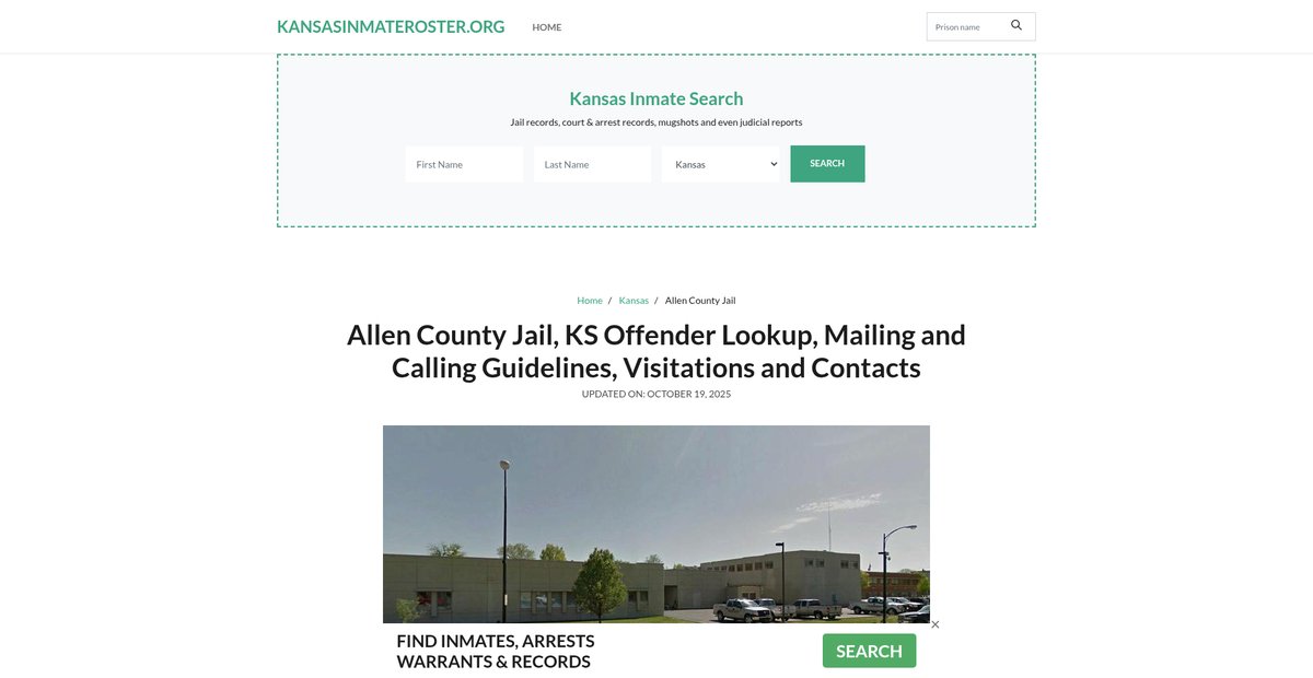 Preview of kansasinmateroster.org