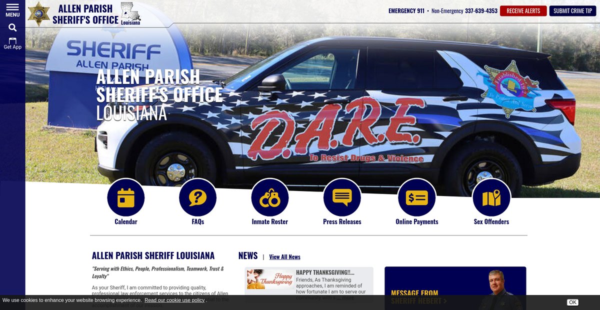 Preview of allenparishso.org