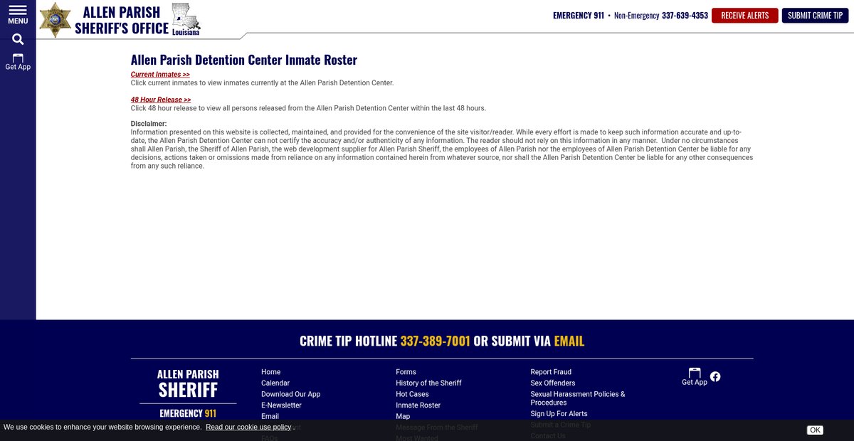 Preview of allenparishso.org