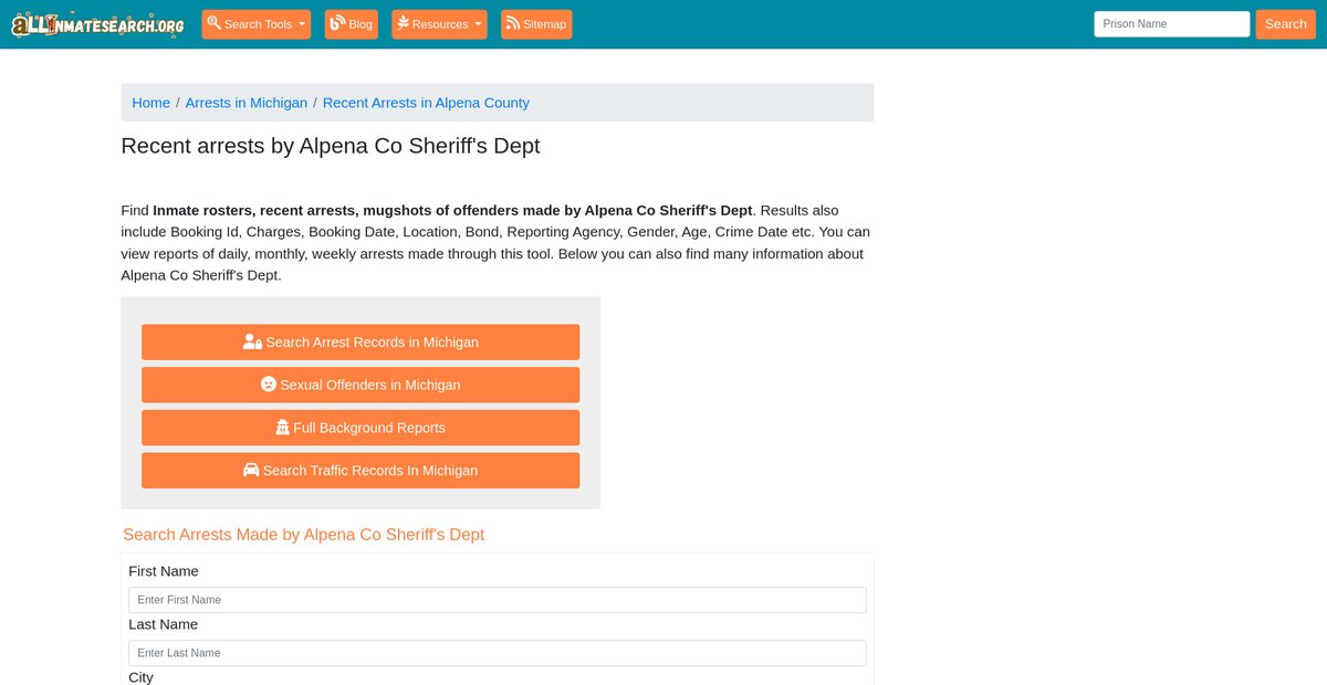 Preview of allinmates.net