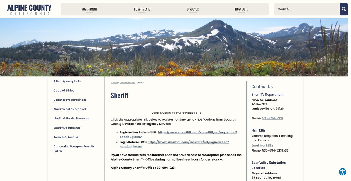 Preview of alpinecountyca.gov