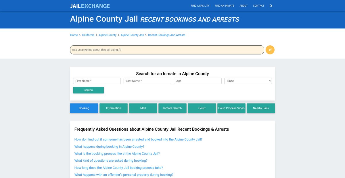 Preview of jailexchange.com