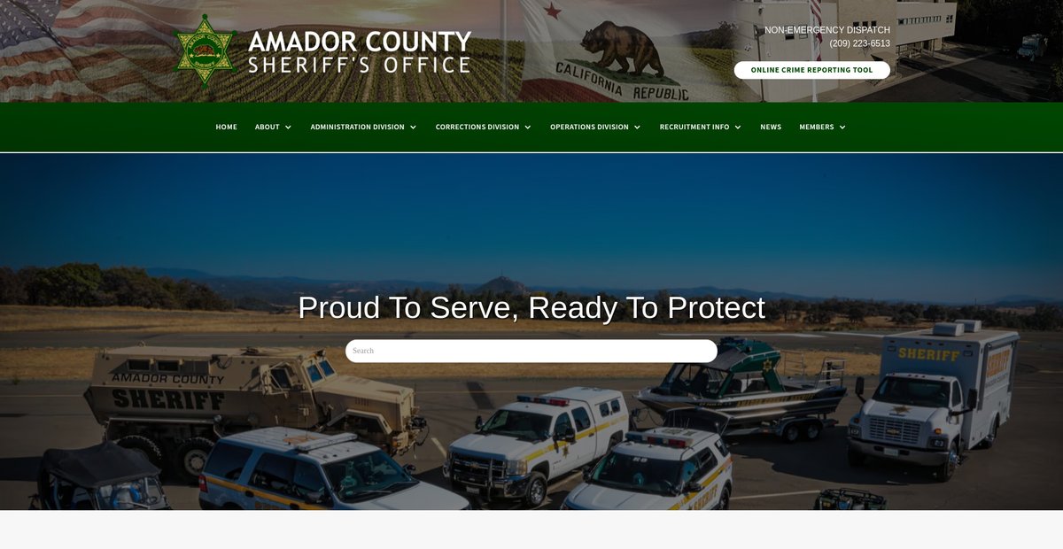 Preview of amadorsheriff.org
