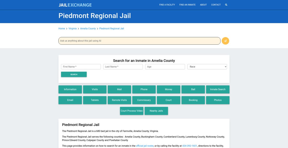 Preview of jailexchange.com