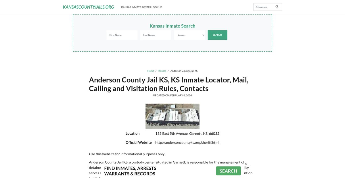 Preview of kansascountyjails.org