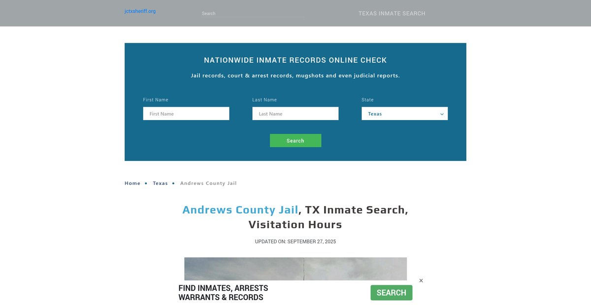 Preview of jctxsheriff.org