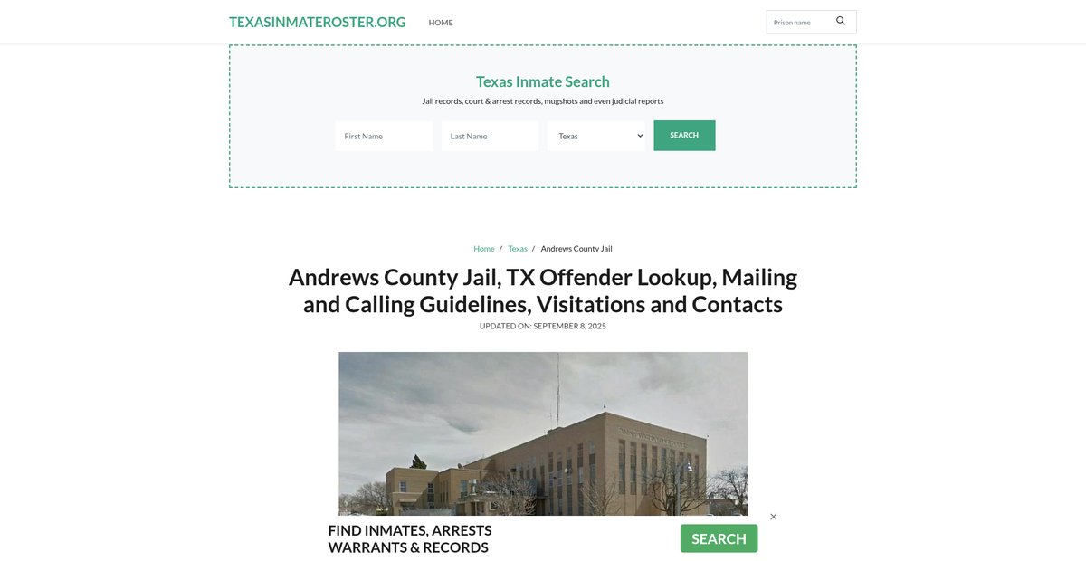 Preview of texasinmateroster.org