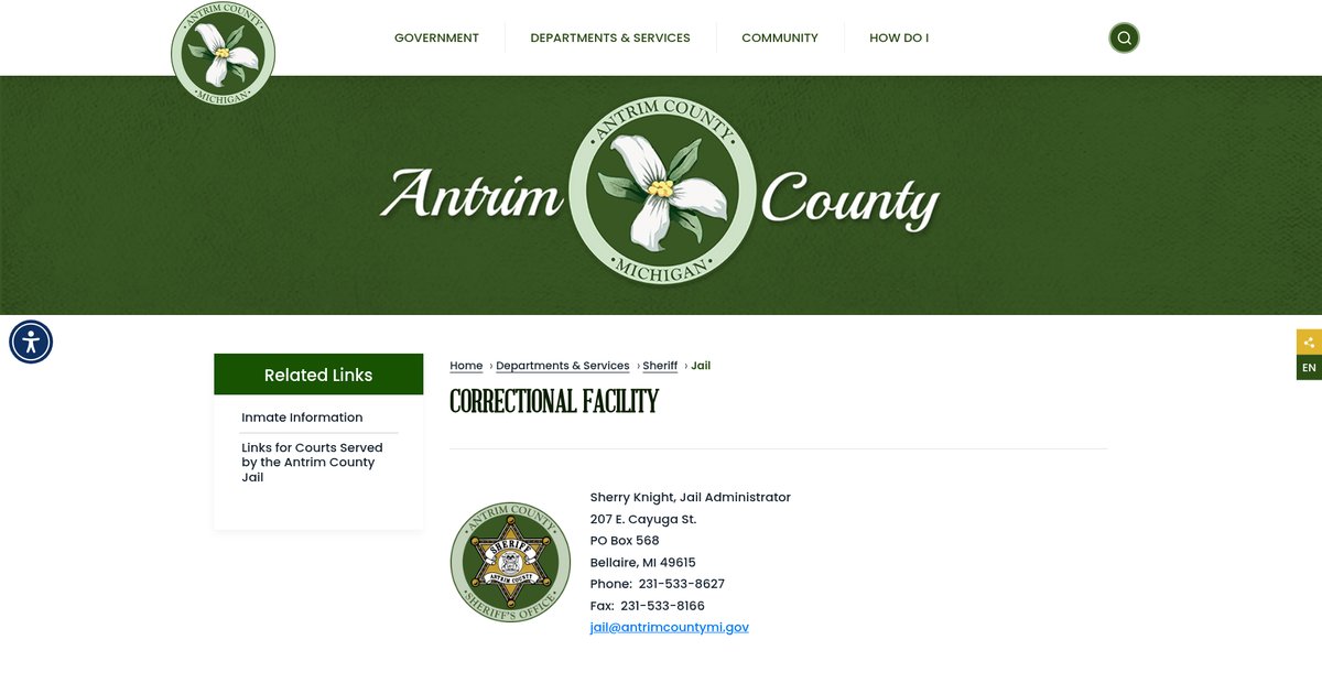 Preview of antrimcountymi.gov