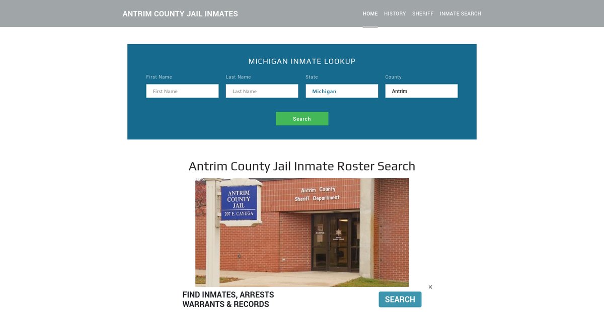 Preview of antrimjailroster.org