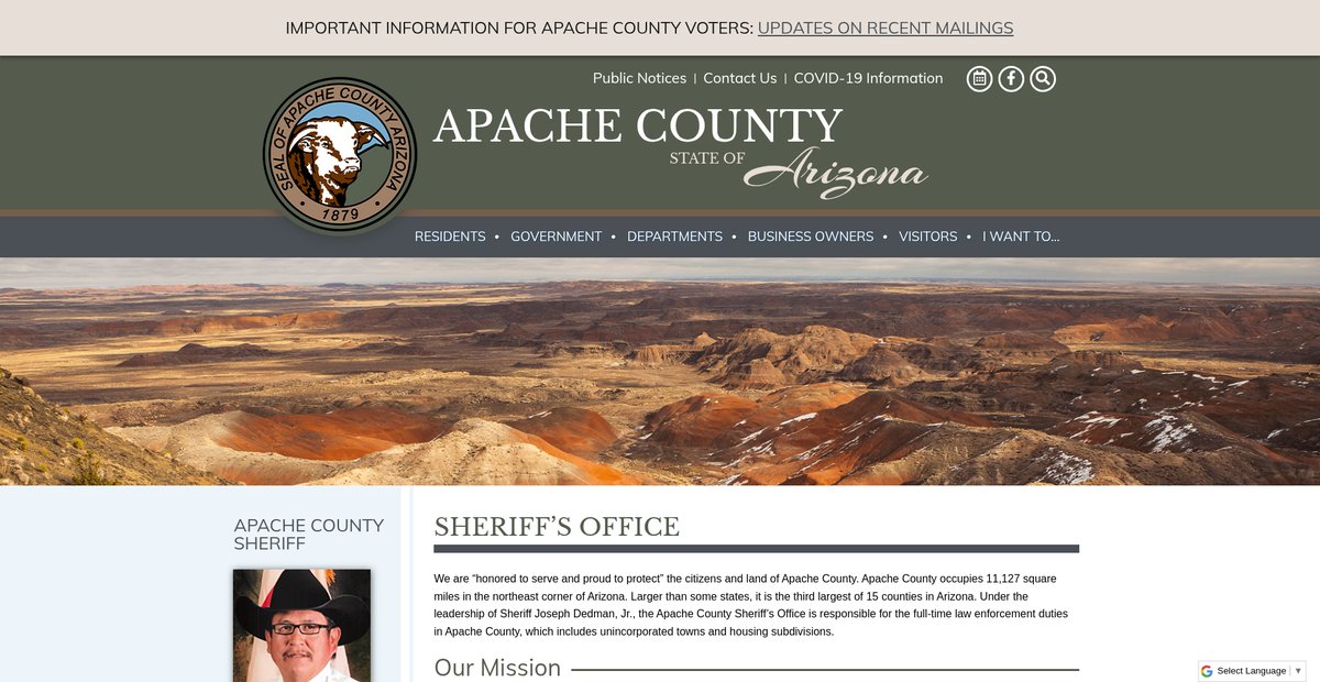 Preview of apachecountyaz.gov