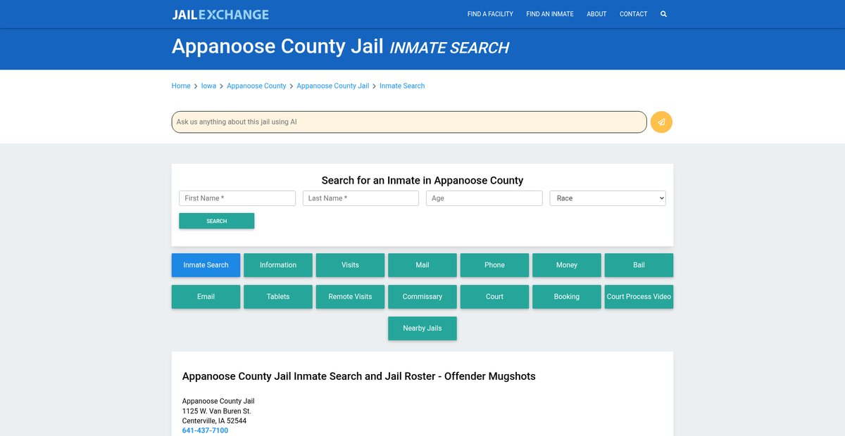 Preview of jailexchange.com