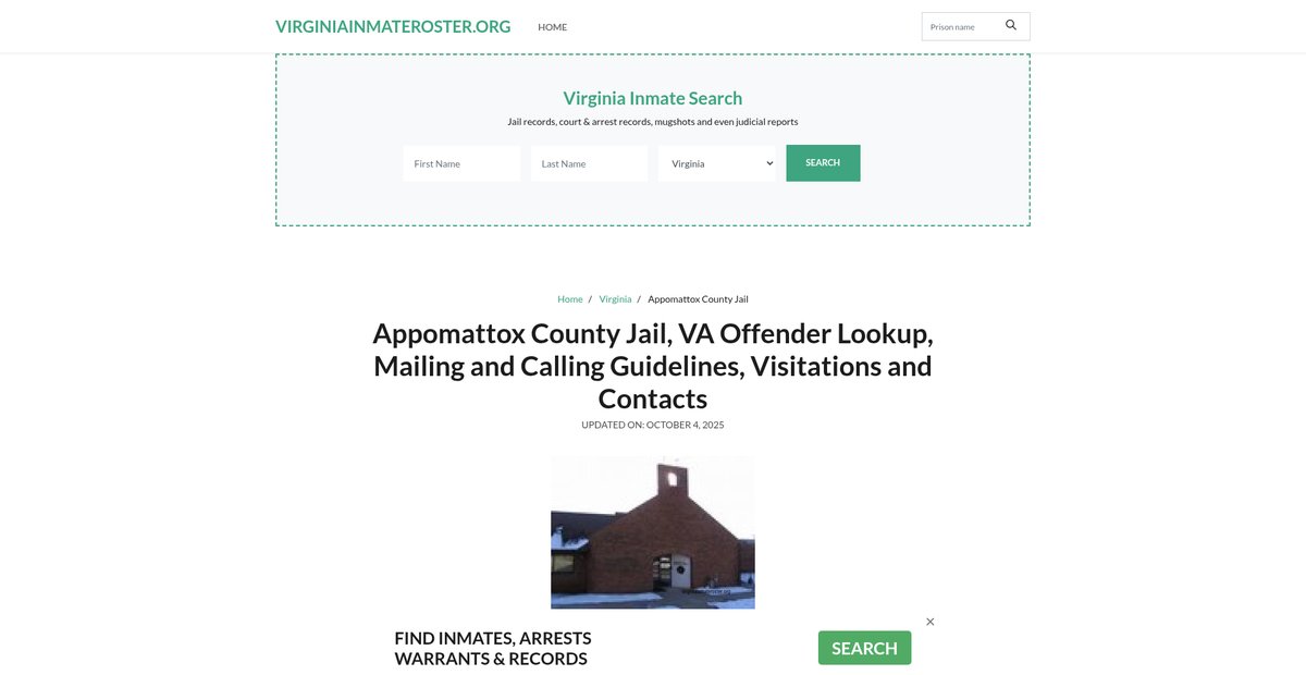 Preview of virginiainmateroster.org