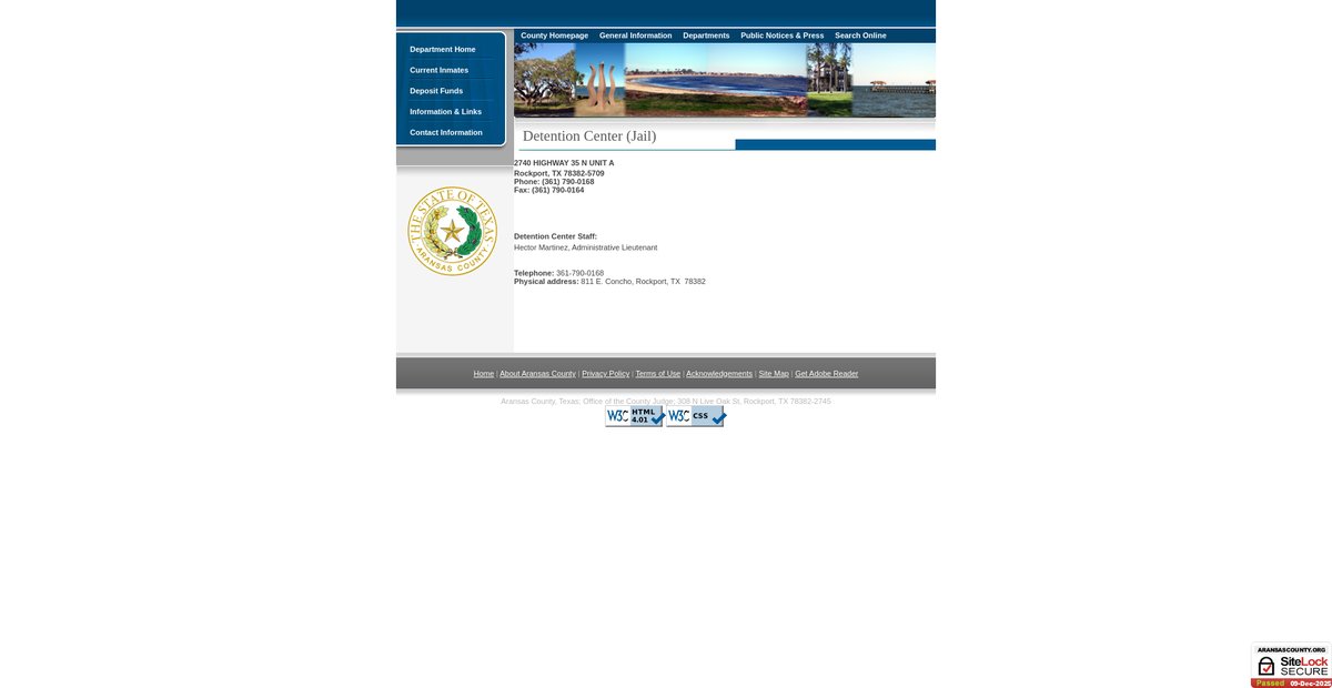 Preview of aransascounty.org