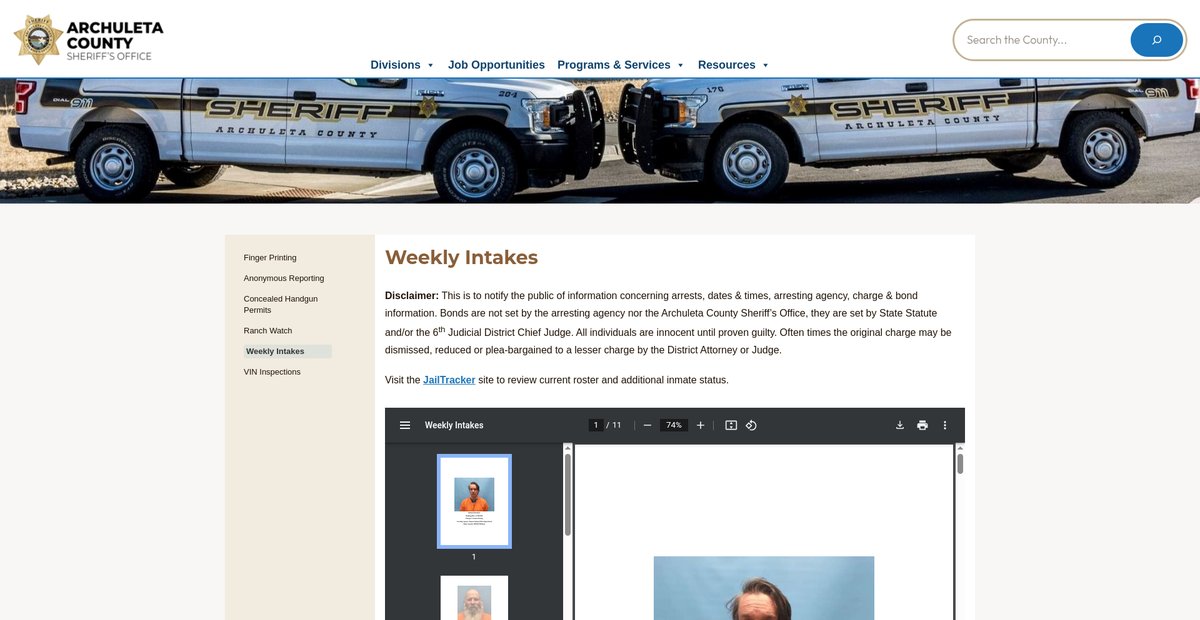 Preview of archuletacounty.org