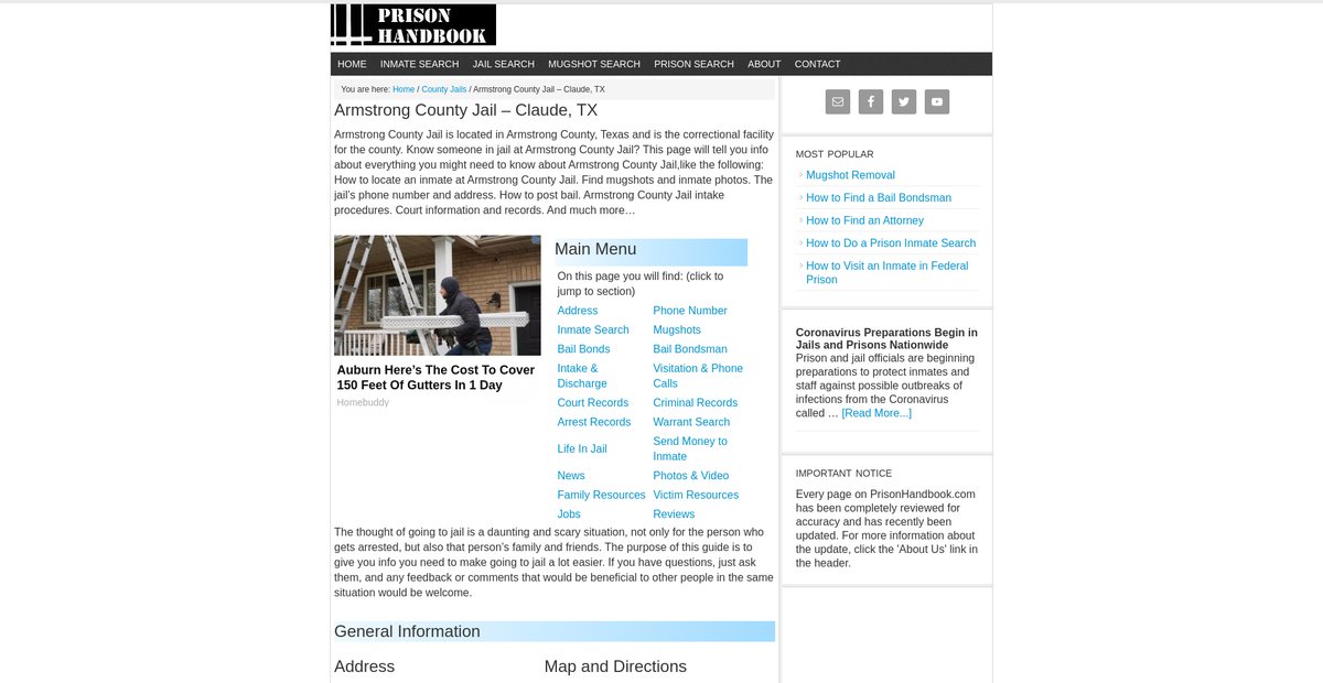 Preview of prisonhandbook.com