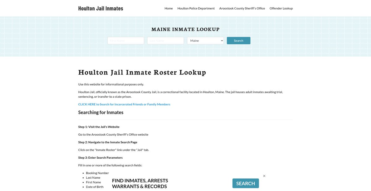 Preview of houltonjail.org