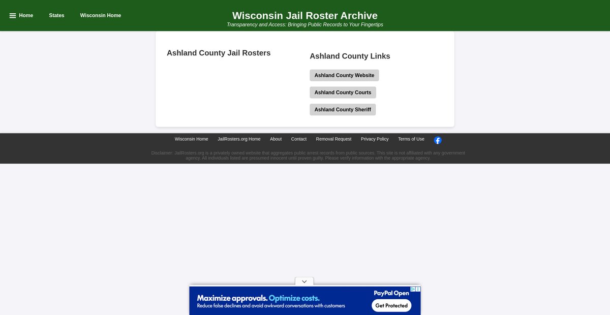 Preview of jailrosters.org