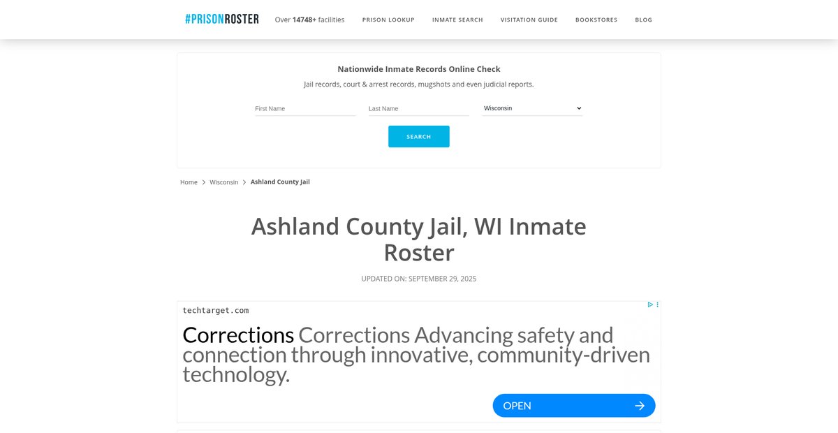 Preview of prisonroster.com