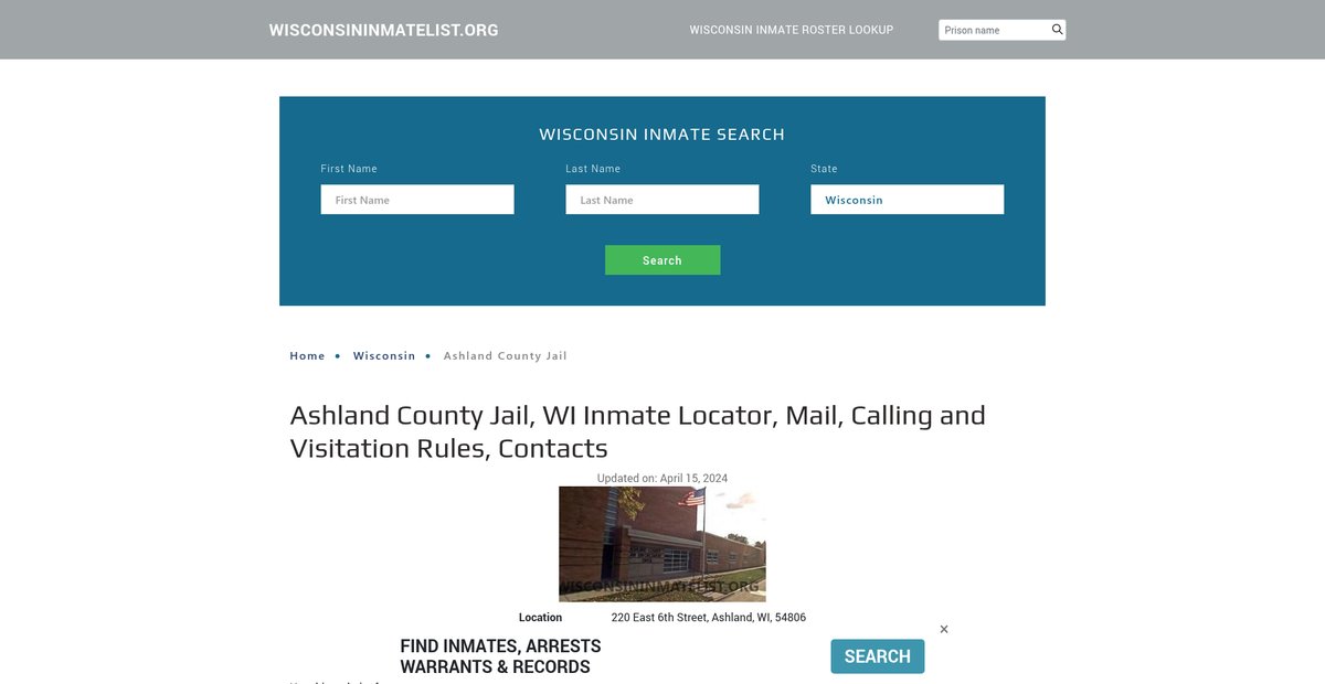 Preview of wisconsininmatelist.org