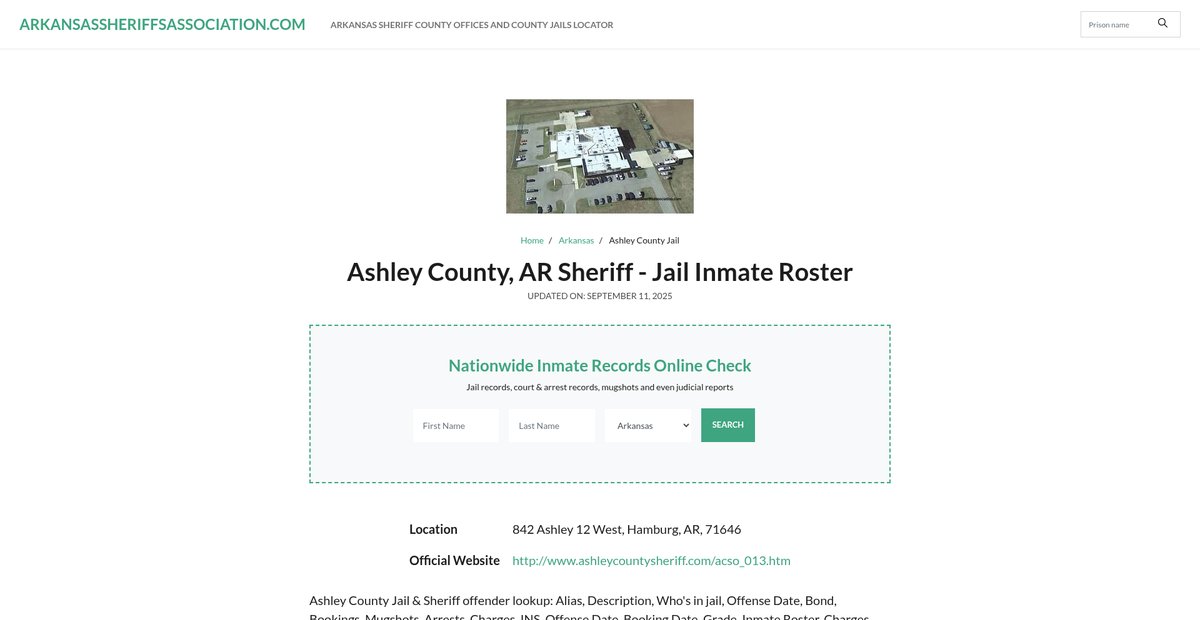 Preview of arkansassheriffsassociation.com