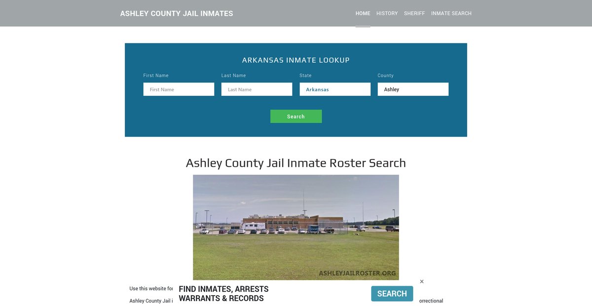 Preview of ashleyjailroster.org