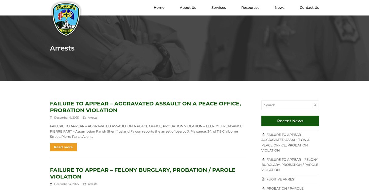 Preview of assumptionsheriff.com